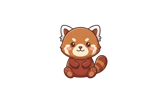 Baby red panda